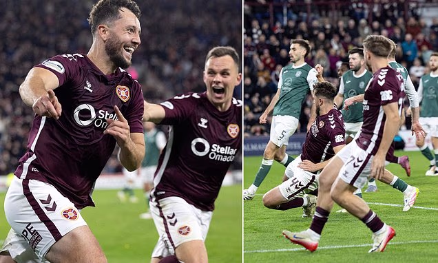 Hearts hero Halkett claims that winning the Edinburgh Derby was the pinnacle of happiness.